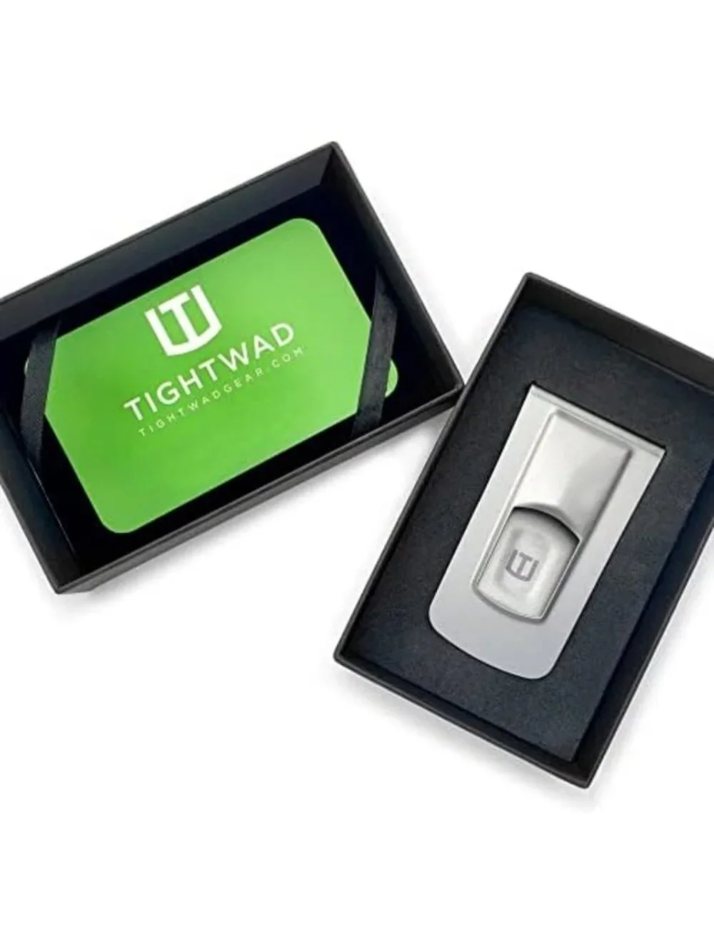 Sleek Silver Metal Money Clip | Stylish Tightwad Wallet for Men & Women